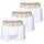 VERSACE Mens Boxer Shorts, 3-Pack - TOPEKA, Cotton, solid color