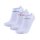 REPLAY Unisex Sneaker Socken, 3er Pack - Kurzsocken, Baumwolle, Logo, einfarbig, kurz