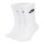 NIKE Unisex 3-Pack Sports Socks - Everyday, Essential Crew, unicoloured