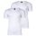 BOSS Herren T-Shirt, 2er Pack - TShirtVN 2P Modern, Unterhemd, V-Neck, Stretch