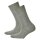 Hudson 2 pair ladies socks, Relax Cotton stocking, Comfort waistband, Unicoloured