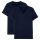 HOM Herren T-Shirt V Neck, 2er Pack - Tencel soft Tee Shirt, kurzarm, einfarbig, V-Ausschnitt