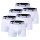 Adidas Herren Boxershorts, 6er Pack - Trunks, Active Flex Cotton, Logo, einfarbig