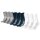 HEAD Unisex Crew Socks, 9 Pack - PERFORMANCE SHORT CREW ECOM, Mesh, Logo