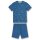 Sanetta Jungen Schlafanzug - Nachtwäsche, Bio-Baumwolle, Rundhals, Auto, Logo, kurz