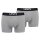 LEVIS Mens Solid Basic Boxer Brief Organic, Pack of 2, Boxer Shorts, Logo Waistband