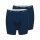 CECEBA Herren Shorts, 2er Pack - Boxershort, Long Boxer, Basic, Baumwolle, M-7XL, einfarbig