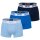 DIESEL Mens Boxershorts, 3 Pack - UMBX-SHAWNTHREEPACK, trunks, logo waistband, cotton stretch