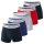 GANT Mens Boxer Shorts, 5-pack - Basic Trunks, Cotton Stretch, Logo, uni