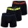 EMPORIO ARMANI Mens Boxer Shorts, 3 Pack - BOLD MONOGRAM, Boxer, Stretch Cotton