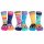 United Oddsocks Kinder Socken, 6 individuelle Socken - Geschenkbox, Motivsocken