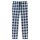 SCHIESSER mens woven trousers - lounge trousers, cotton, checked, long