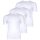 Marc O Polo Herren T-Shirt, 3er Pack - Shirt, Rundhals, Organic Cotton Stretch