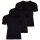 Marc O Polo Mens T-shirt, 3-pack - Shirt, round neck, organic cotton stretch