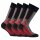 Rohner Basic Unisex Trekking Socken, 4er Pack - Basic Outdoor Socks, Sportsocken