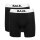 BALR. Mens Boxer Shorts, 2-pack - Trunks, Logo Waistband, Stretch Cotton