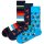 Happy Socks unisex socks, 3-pack - special gift box, colour mix