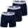 POLO RALPH LAUREN Mens Boxer Shorts, 3 Pack - BOXER BRIEF - 3 PACK, Cotton Stretch, Logo Waistband