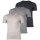 POLO RALPH LAUREN Mens T-Shirts, 3-pack - CREW 3-PACK-CREW UNDERSHIRT, round neck, cotton