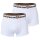 MOSCHINO Mens Boxer Shorts 2 Pack - Underbear, Underpants, Cotton Blend, Plain