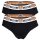 MOSCHINO Herren Slips 2er Pack - Underbear, Unterhose, Baumwollmischung, uni