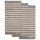 JOOP! Handtuch, 3er Pack - Classic Stripes, 50x100 cm, Walkfrottier, gestreift