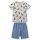 Sanetta boys pyjama set 2-piece - short, shorty, children, cotton, allover