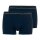 CECEBA Herren Boxershorts, 2er Pack - Long Pants, Unterwäsche, Logo, einfarbig