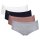 Sloggi Damen Midi-Slip, 4er Pack - Basic+Midi C4P, Unterwäsche, Baumwolle, Spitze, Logo, einfarbig