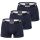 BOSS Herren Trunks, 6er Pack - 6P Power, Boxershorts, Cotton Stretch, Logo, uni