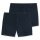 SCHIESSER Mens Boxer Shorts, 2-pack - Jersey Shorts, Cotton, Solid Color