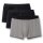 CALIDA Mens Boxer Shorts, 3-Pack - Natural Benefit, Elastic Waistband, Single Jersey