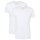 Camano Mens T-Shirt, 2-Pack - Comfort BCI Cotton, V-Neck, cotton