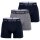 Marc O Polo Herren Boxer Shorts, 3er Pack - Boxer,Organic Cotton Stretch