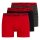 HUGO Mens boxer shorts, 3-pack - TRIPLET DESIGN boxer briefs, cotton stretch