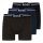 BOSS mens boxer shorts, 3-pack - BOXER BRIEF 3P BOLD DESIGN, cotton stretch