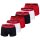 HUGO Herren Boxer Shorts, 6er Pack - Trunks Six Pack, Logo, Cotton Stretch