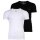 A|X ARMANI EXCHANGE mens T-shirt, 2-pack- V-neck, short sleeve, logo, cotton blend, solid colour