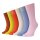 Von Jungfeld mens socks, pack of 6 - Mediterraneo, gift box, basic, trendy colours