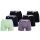 adidas Herren Boxershorts, 6er Pack - Trunks, Active Flex Cotton, Logo, einfarbig
