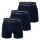GANT Mens Boxer Briefs, 6-pack - Boxer Briefs, Cotton Stretch, solid colour