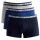 GANT Mens Boxer Shorts, 6-pack - BASIC TRUNKS 6-PACK, Cotton Stretch, uni