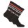 FILA Unisex Socks 6 pairs - Street, Sport, Lifestyle, Socks Set, Stripes, 35-46