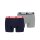 PUMA Mens Boxer Shorts, Pack of 4 - Boxers, Cotton Stretch, unicoloured