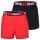 DIESEL Mens Woven Boxer Shorts - UMBX-STARKTWOPACK, Cotton, Woven elastic Waistband