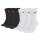 NIKE Unisex 6-Pack Sports Socks - Everyday, Cotton Cushioned Crew, unicoloured