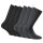 Rohner Basic Unisex Socken, 6er Pack - Cotton II, Kurzsocken, Basic, einfarbig
