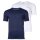 EMPORIO ARMANI Mens T-shirt, 2-pack - CORE LOGO BAND, round neck, stretch cotton