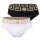 VERSACE Mens Briefs, 2-Pack - TOPEKA, cotton, solid color