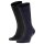 FALKE Mens Socks Pack of 2 - Cool 24/7, Business Stockings, Short Stockings, Uni